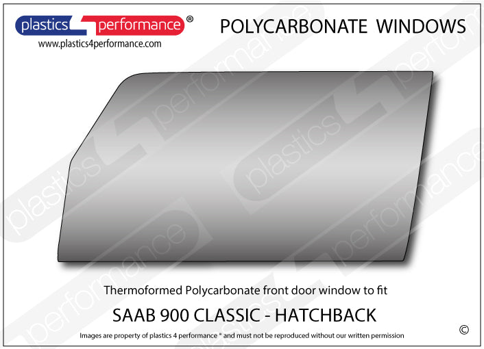 Vetri in Policarbonato per Saab 900 Classic 3 Porte Coupé