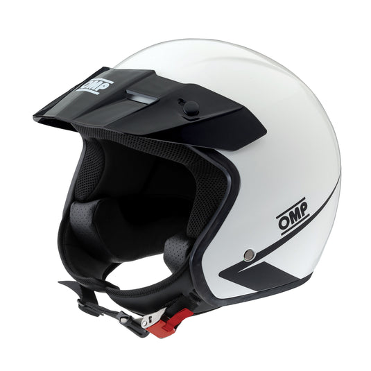 Casco OMP Star Bianco
