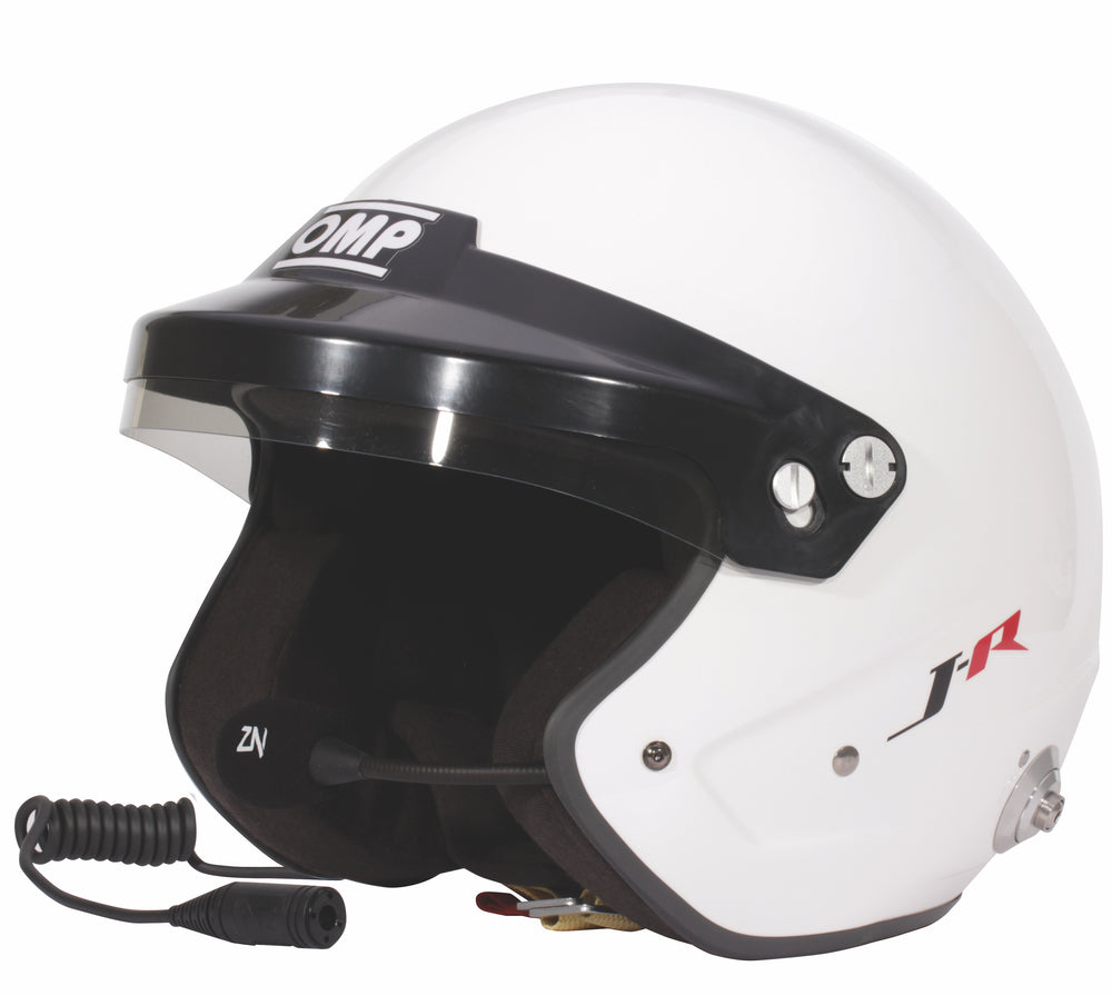 Casco OMP J-Rally Bianco
