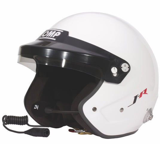 Casco OMP J-Rally Bianco