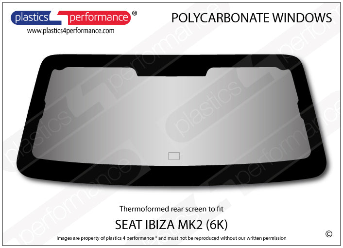 Carica immagine in Galleria Viewer, Vetri in Policarbonato per Seat Ibiza MK2 6K
