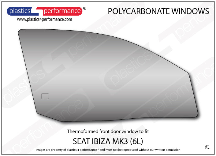 Carica immagine in Galleria Viewer, Vetri in Policarbonato per Seat Ibiza MK3 6L
