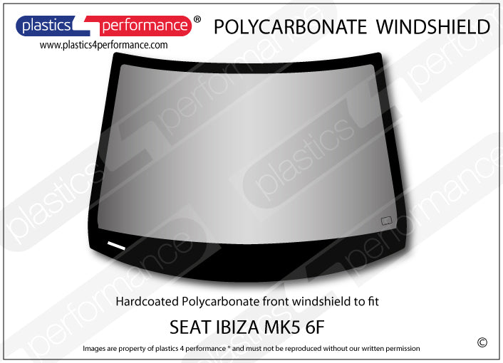Carica immagine in Galleria Viewer, Vetri in Policarbonato per Seat Ibiza MK5 6F
