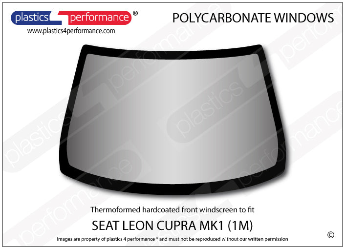 Vetri in Policarbonato per Seat Leon MK1 1M