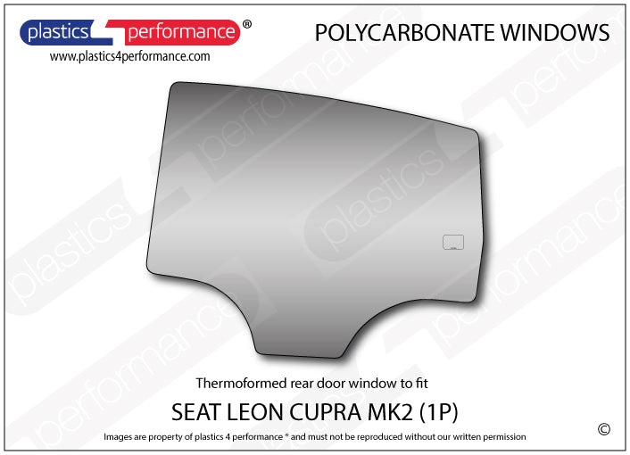 Vetri in Policarbonato per Seat Leon MK2 1P