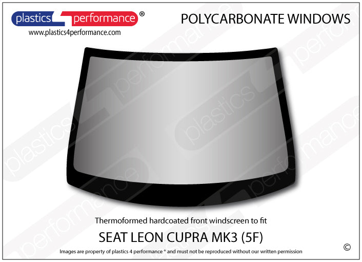 Vetri in Policarbonato per Seat Leon MK3 5F 5 Porte