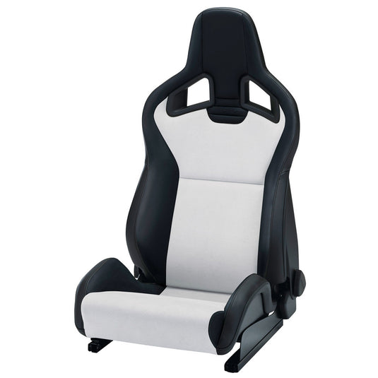 Sedile RECARO Sportster CS con airbag universale laterale e pack Climat - Dinamica grigio / finta pelle nera