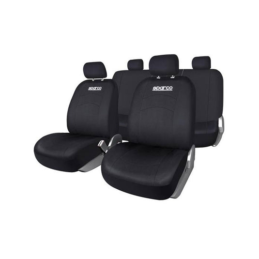 Set di coperture Sparco nero/nero
