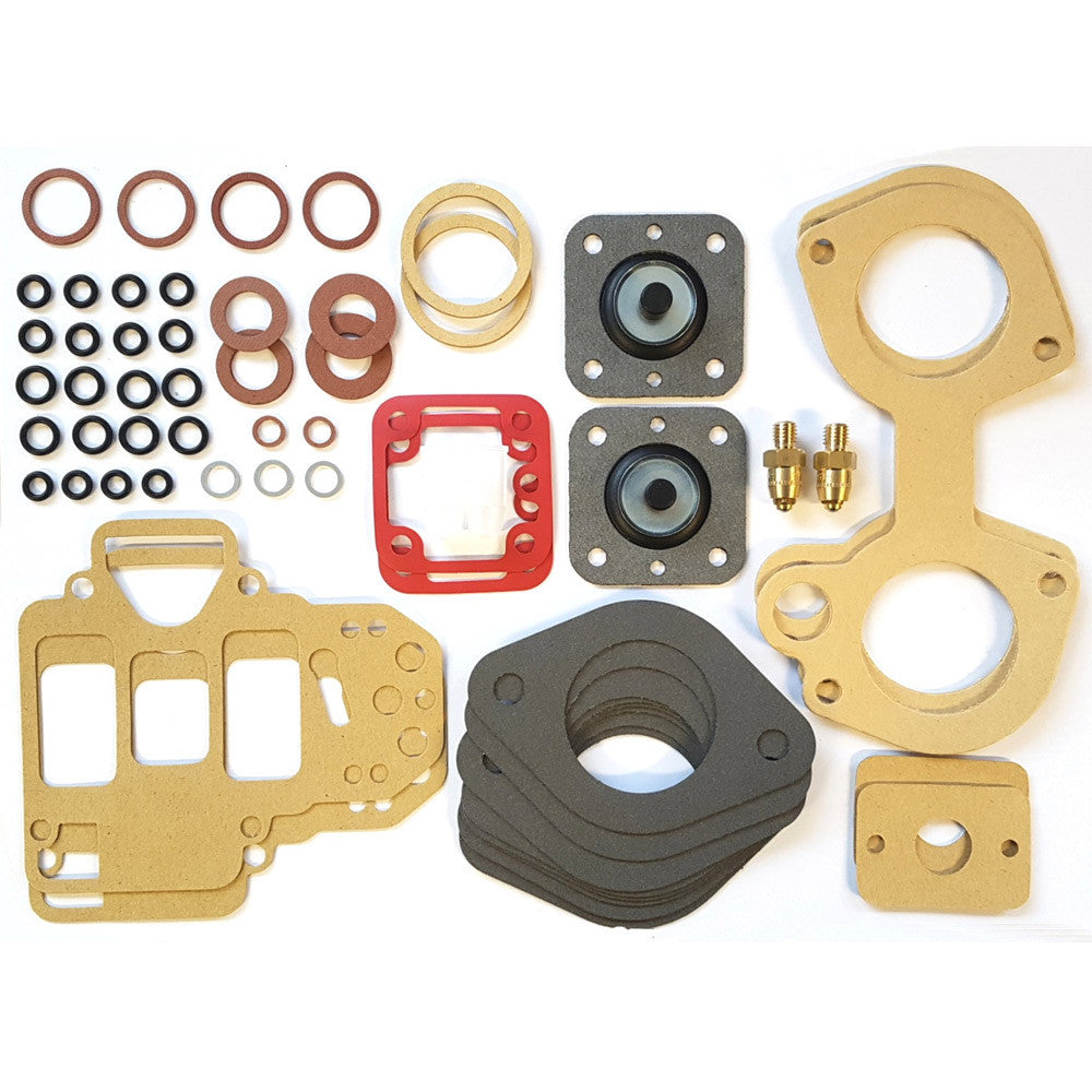 Set di guarnizioni Weber 40DCOM (2 carburatori)