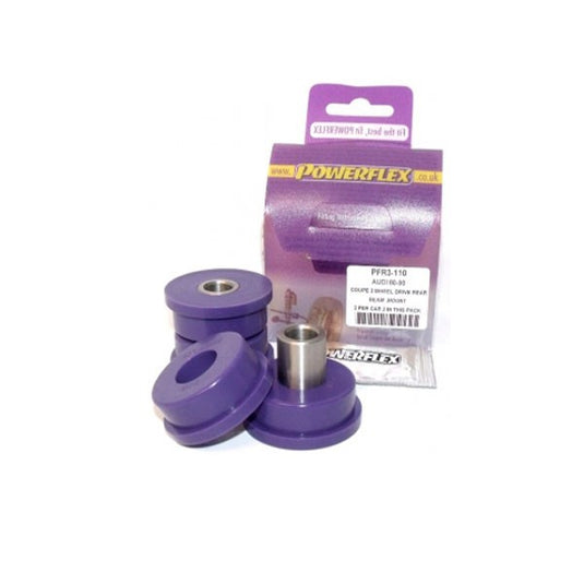 Silent Bloc Powerflex Anteriore Assale Posteriore Audi 80/90Cabriole/Coupé 1973-1996 (2 Pezzi)