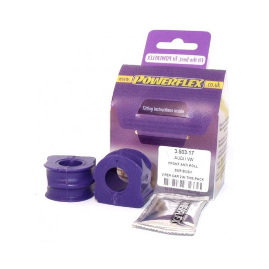 Silent-Bloc Powerflex Barra Anti-Rollio Audi S3 4 Ruote Motrici 17mm (2 Pezzi)