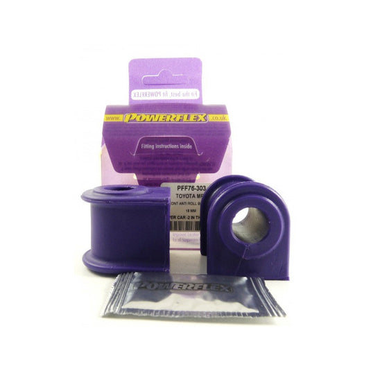 Silent-Bloc Powerflex Barra Barra Anti-Rollio Anteriore Toyota MR2 18mm (2 Pezzi)