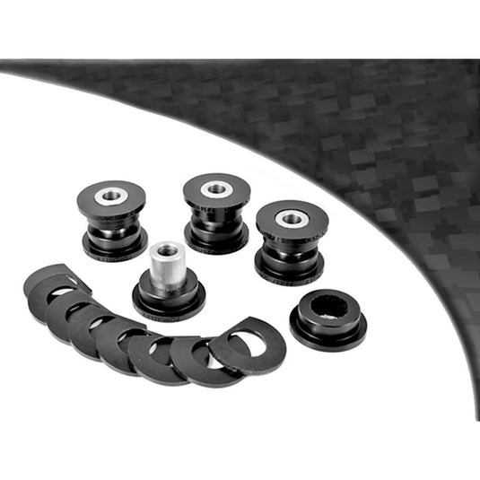 Silent-Bloc Powerflex Black Braccio Superiore Posteriore Interiore Porsche 996 1997-2005 (2 Pezzi)