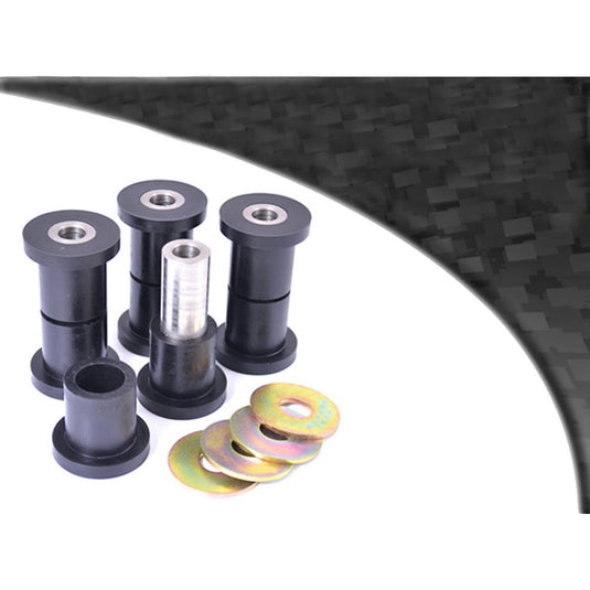 Silent-Bloc Powerflex Black Posteriore Subchassis Motore Porsche 996 1997-2005 (4 Pezzi)
