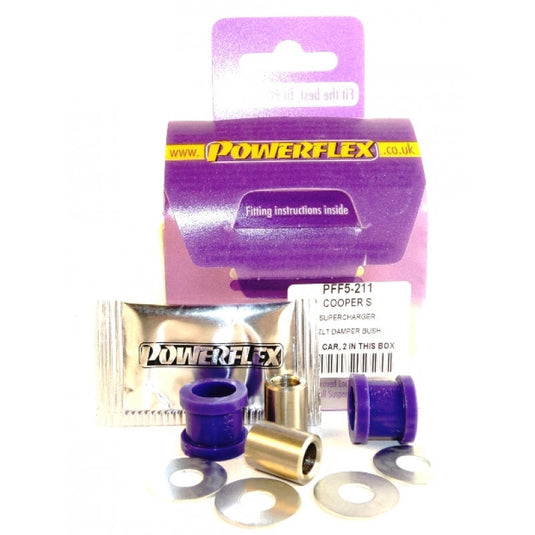 Silent-Bloc Powerflex Tenditore Compressore Mini Cooper S Tipo R50 (2 Pezzi)