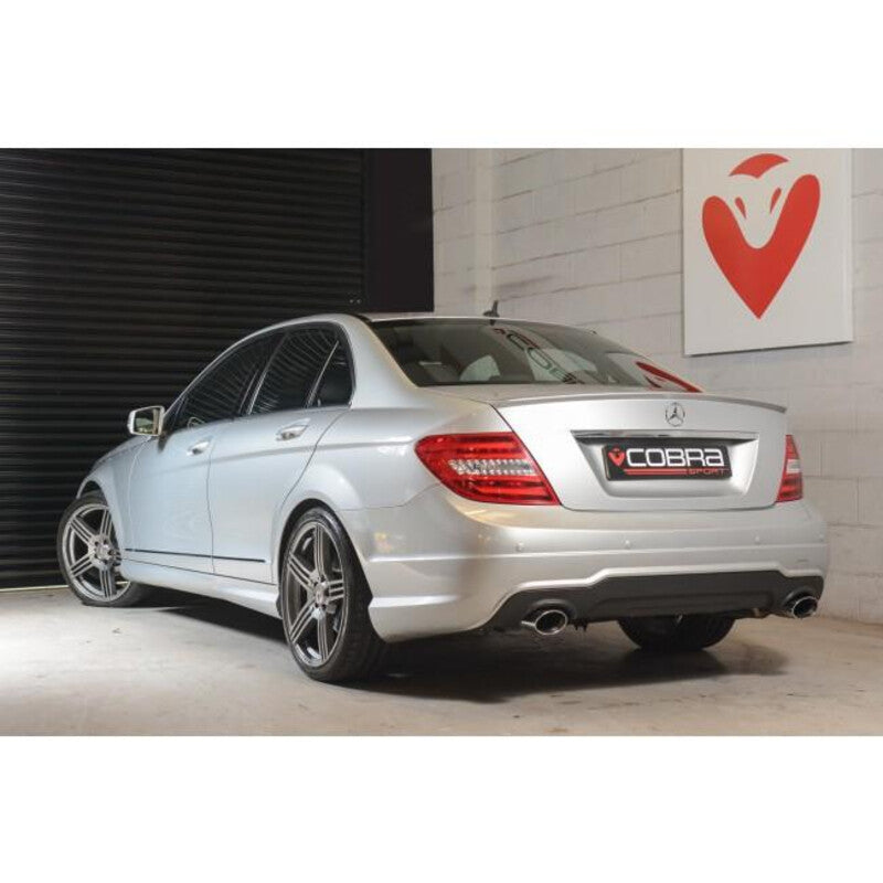 Silenziatore "Style 350" Cobra per Mercedes C200, 220 & 250 Diesel W204 (07-14) - foto 8