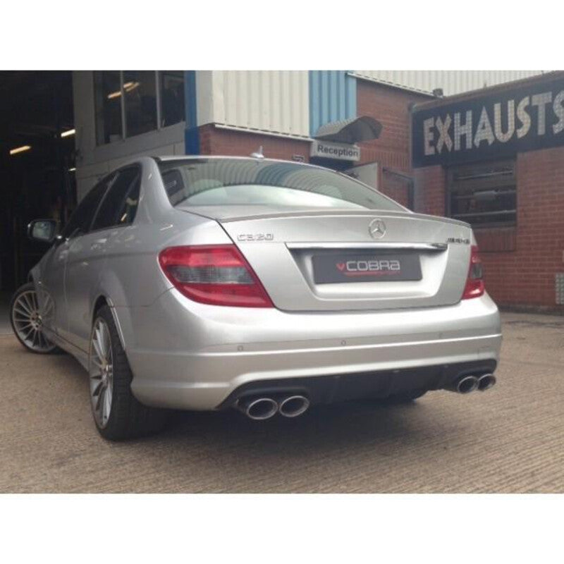 Silenziatore "Style AMG" Cobra per Mercedes C200, 220 & 250 Diesel W204 (07-14) - foto 14