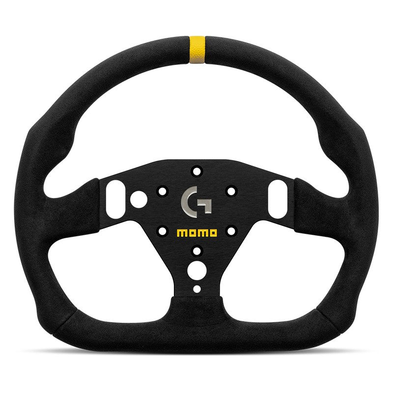 Carica immagine in Galleria Viewer, Volante in Microfibra Momo x Logitech G Sim GT-Pro 320
