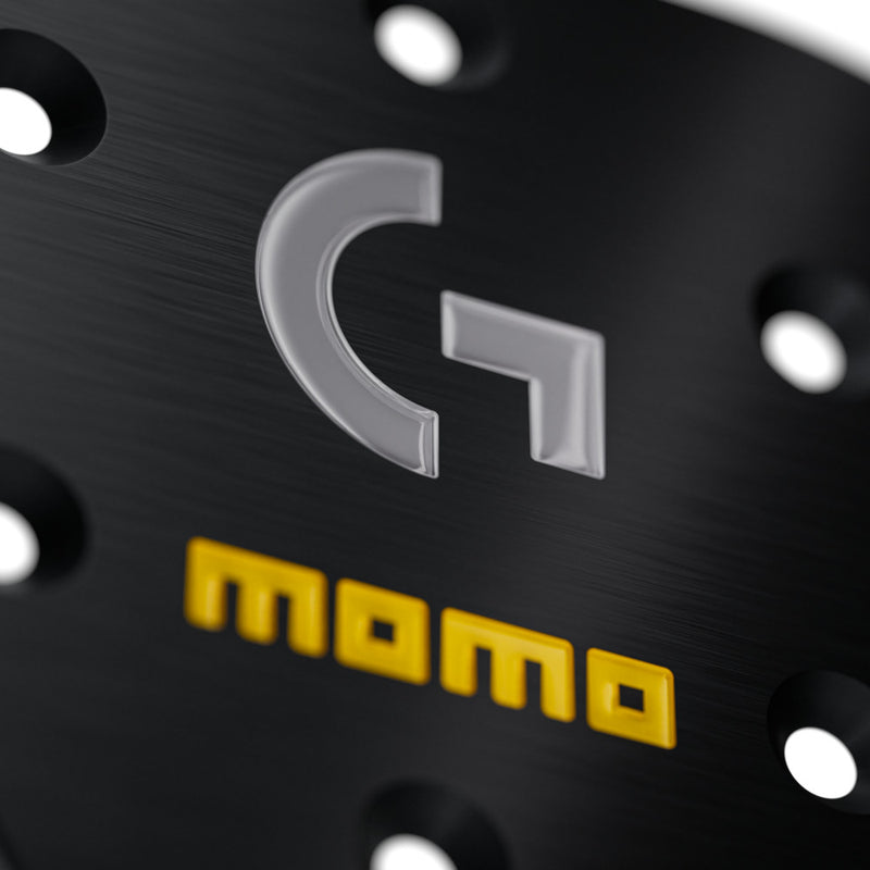 Carica immagine in Galleria Viewer, Volante in Microfibra Momo x Logitech G Sim GT-Racer 290
