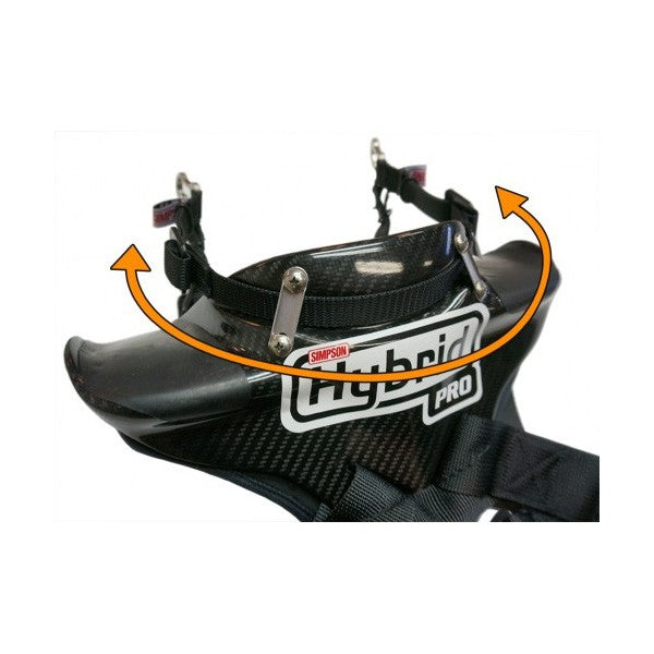 Carica immagine in Galleria Viewer, Sistema HYBRID SIMPSON PRO SLIDE LITE FIA Clips Hans
