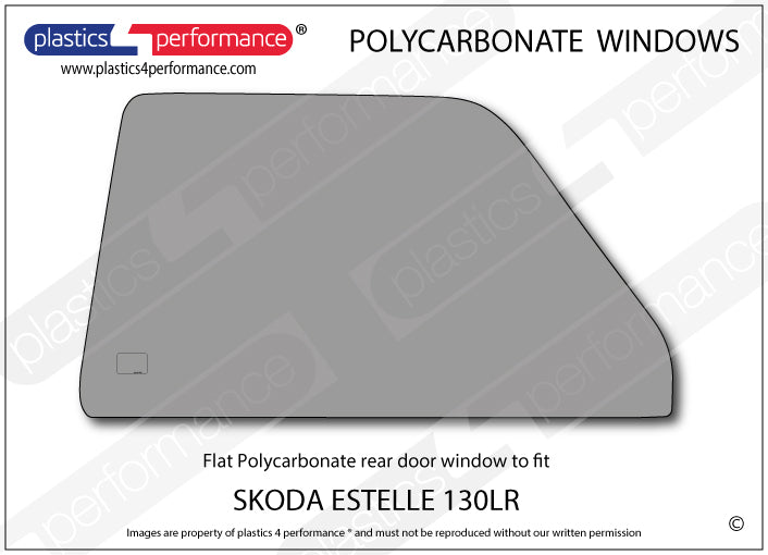 Vetri in Policarbonato per Skoda Estelle 130LR