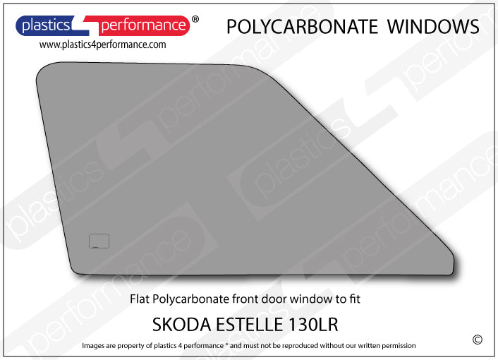 Vetri in Policarbonato per Skoda Estelle 130LR