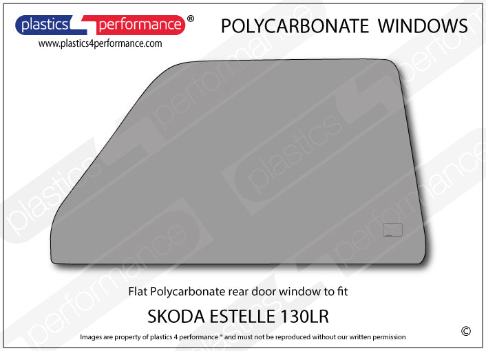 Vetri in Policarbonato per Skoda Estelle 130LR