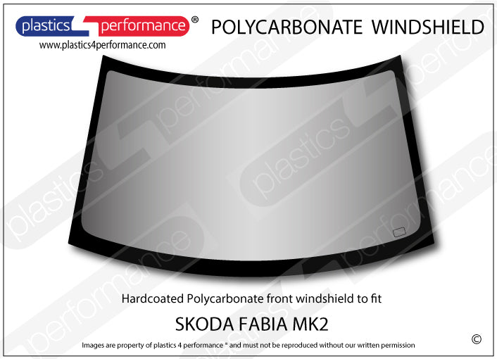 Vetri in Policarbonato per Skoda Fabia MK2 5J
