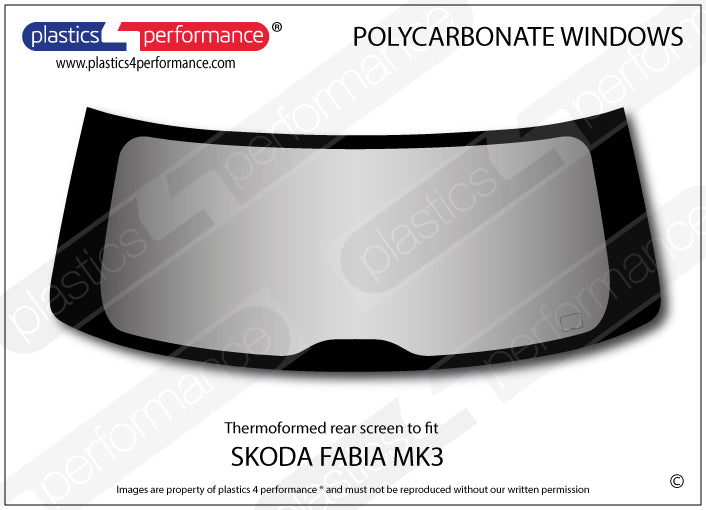 Carica immagine in Galleria Viewer, Vetri in Policarbonato per Skoda Fabia MK3 NJ

