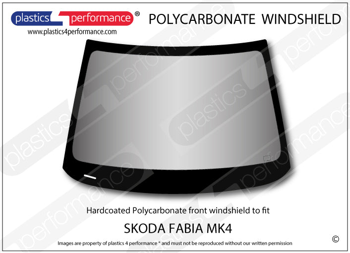 Vetri in Policarbonato per Skoda Fabia MK4 PJ