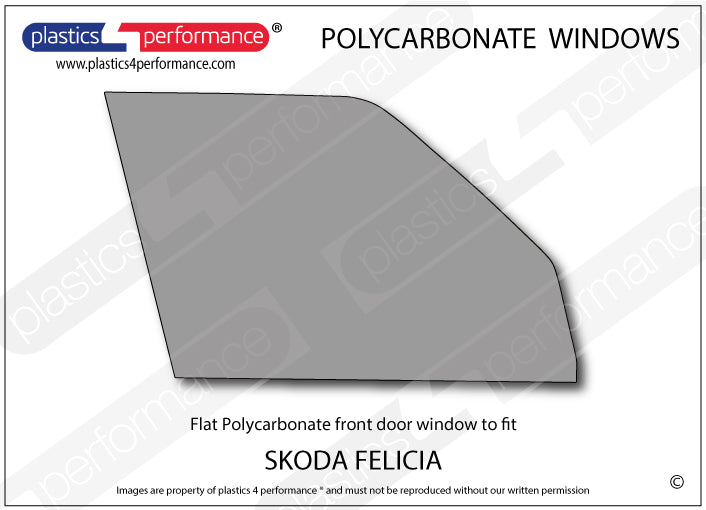 Carica immagine in Galleria Viewer, Vetri in Policarbonato per Skoda Felicia
