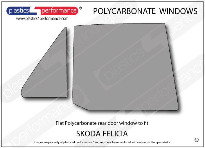 Vetri in Policarbonato per Skoda Felicia