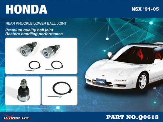 Snodi Sospensione Inferiori Posteriori Hardrace per Honda NSX NA - foto 2