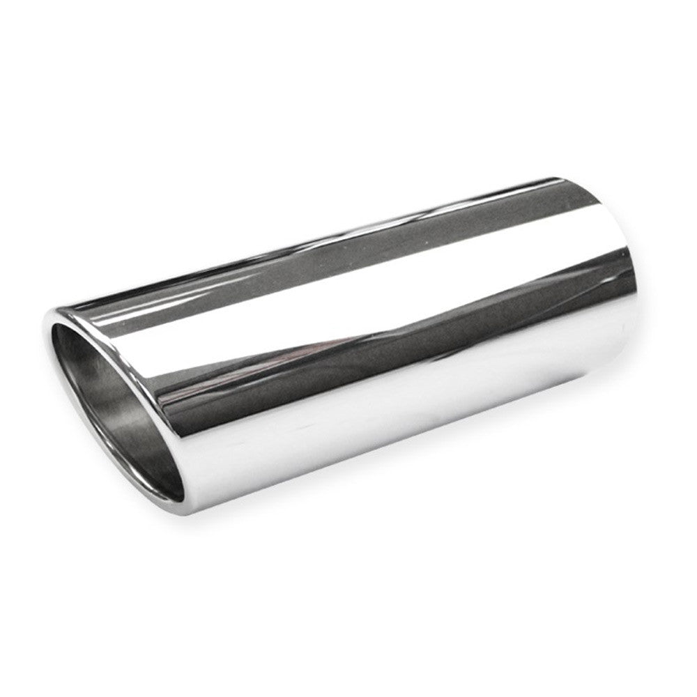 Uscita acciaio inox universale a saldare 90mm X-Race L250mm