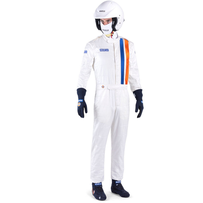 Carica immagine in Galleria Viewer, SPARCO GULF Replica Tuta da competizione FIA8856-2018
