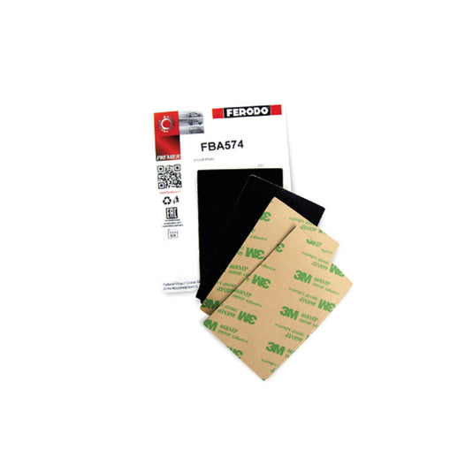 Spessori antirumore adesivi per pastiglie freno Ferodo 95x60mm (x4)