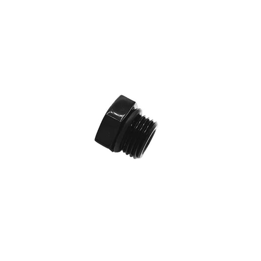 Tappo OBP maschio in alluminio nero