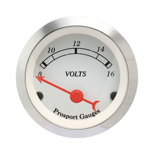 Strumento Classic Voltimetro Prosport 52mm 8-16 V