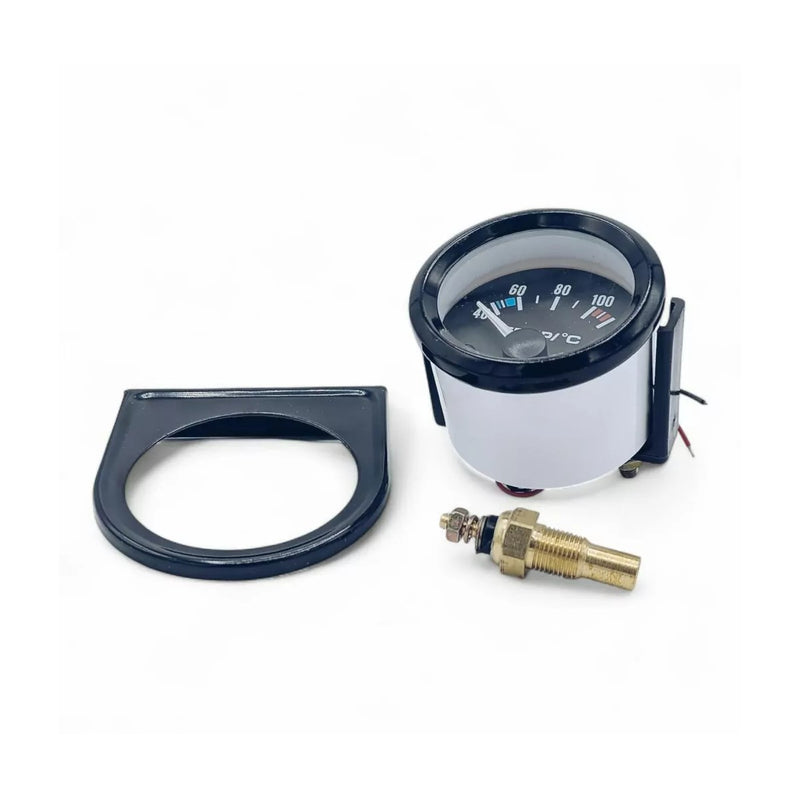 Carica immagine in Galleria Viewer, Strumento della temperatura acqua OBP diametro 52 mm nero 40 a 120 °C

