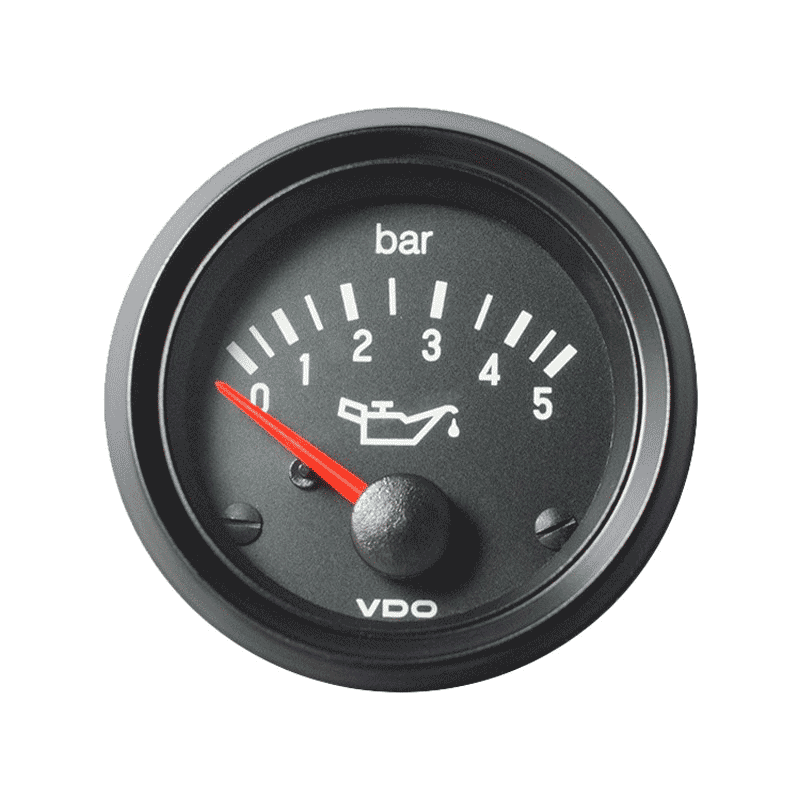 Strumento pressione olio VDO Cockpit International 5Bar 12V diametro 52mm