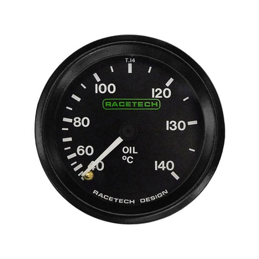 Strumento Racetech Temperatura Olio 140°C 52mm 1.78m Illuminato