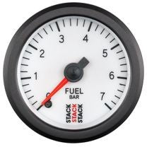 Strumento Stack Pressione Benzina 0-7 Bars Pro Elettrico Bianco