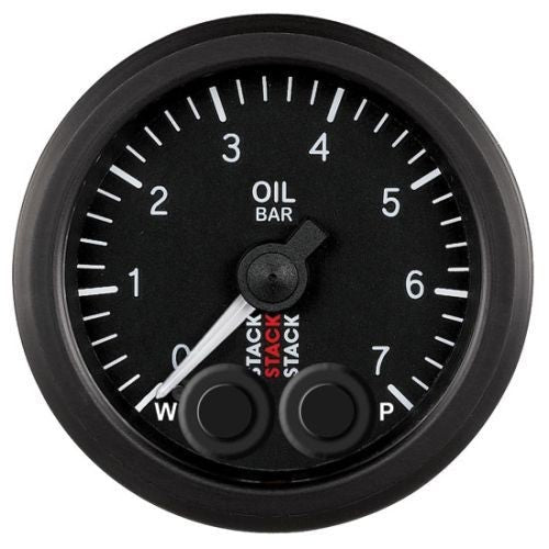 Strumento Stack pressione olio 0-7 Bar Pro Control