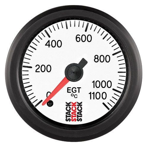 Strumento Stack Temperatura Scarico 0-1100°C Pro Elettrico Bianco
