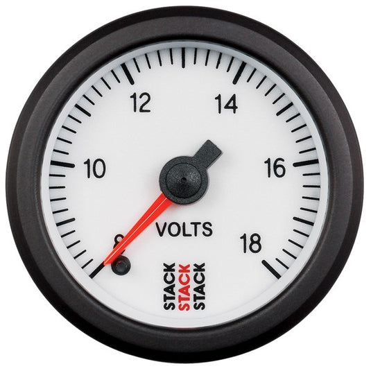 Strumento Stack Voltmetro Pro Elettrico Bianco