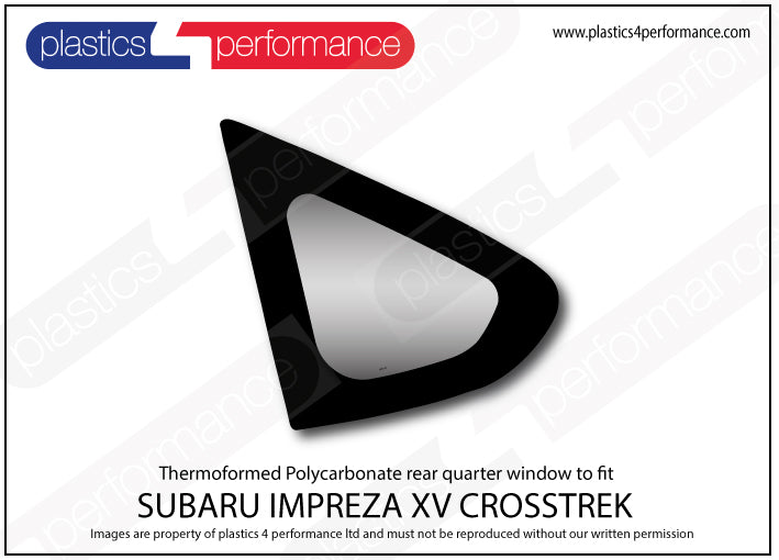 Carica immagine in Galleria Viewer, Vetri in Policarbonato per Subaru Impreza XV Crosstrek

