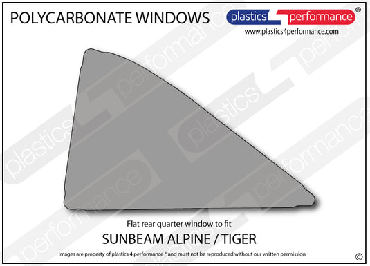 Vetri in Policarbonato per Sunbeam Alpine Hardtop
