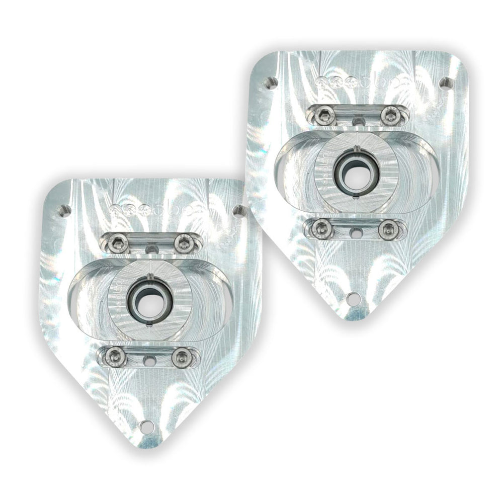 Supporti Superiori Anteriori Regolabili OBP in Alluminio per Renault Megane RS 2/3/4 - Coppia