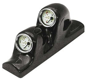 Supporto 2 Manometri Revotec Sinistra Look Carbonio