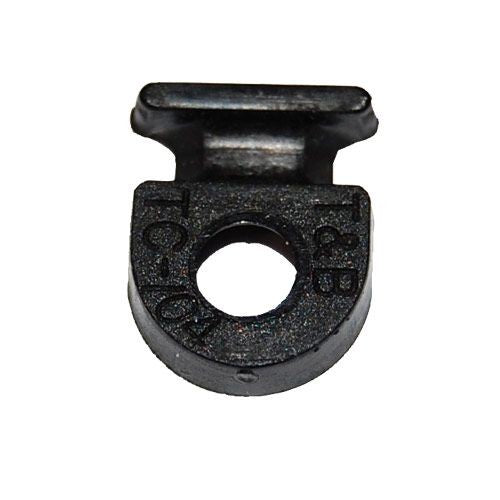 Supporto con fissaggio per rilsan modello mezzo nero